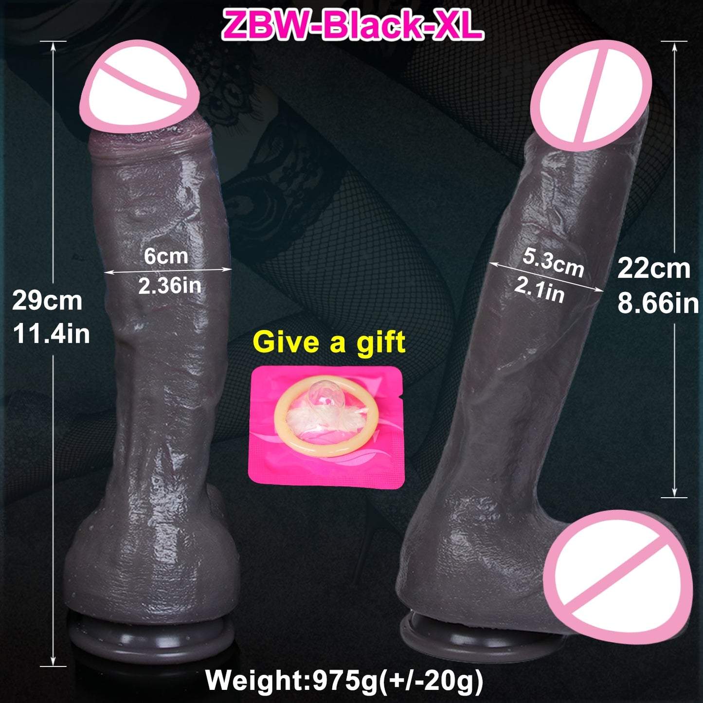 Soft Realistic Silicone Huge Dildo Adults Sex Toy for Women Suction Cup Big Dick Anal Plug Vaginal Masturbators Small Penis