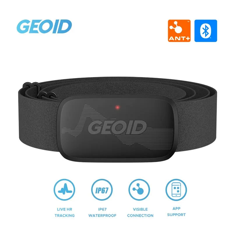 HS500 Heart Rate Monitor Fitness Equipment Ant Bluetooth Heart Rate Sensor with Chest Strap Tracking LED Light