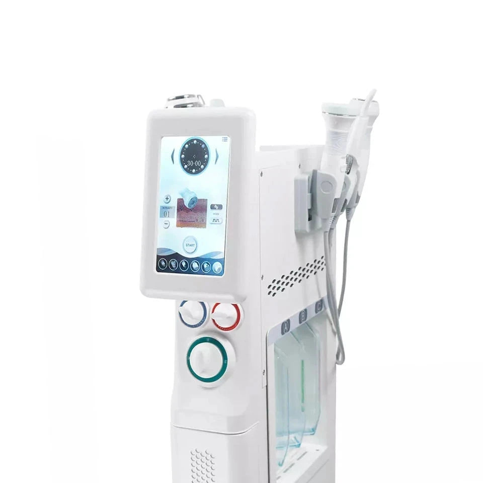 Professional Microdermabrasion 6 In 1 Water Oxygen Skin Care Deep Cleaning Hydra Dermabrasion Facial Machine Water Aqua Peeling