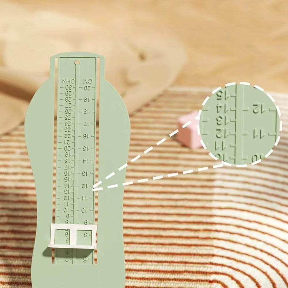 Baby Foot Measurer Children's Foot Length Tester Universal Size Kids' Shoe Size Gauge Infant-Specific Precision Angle Measurer
