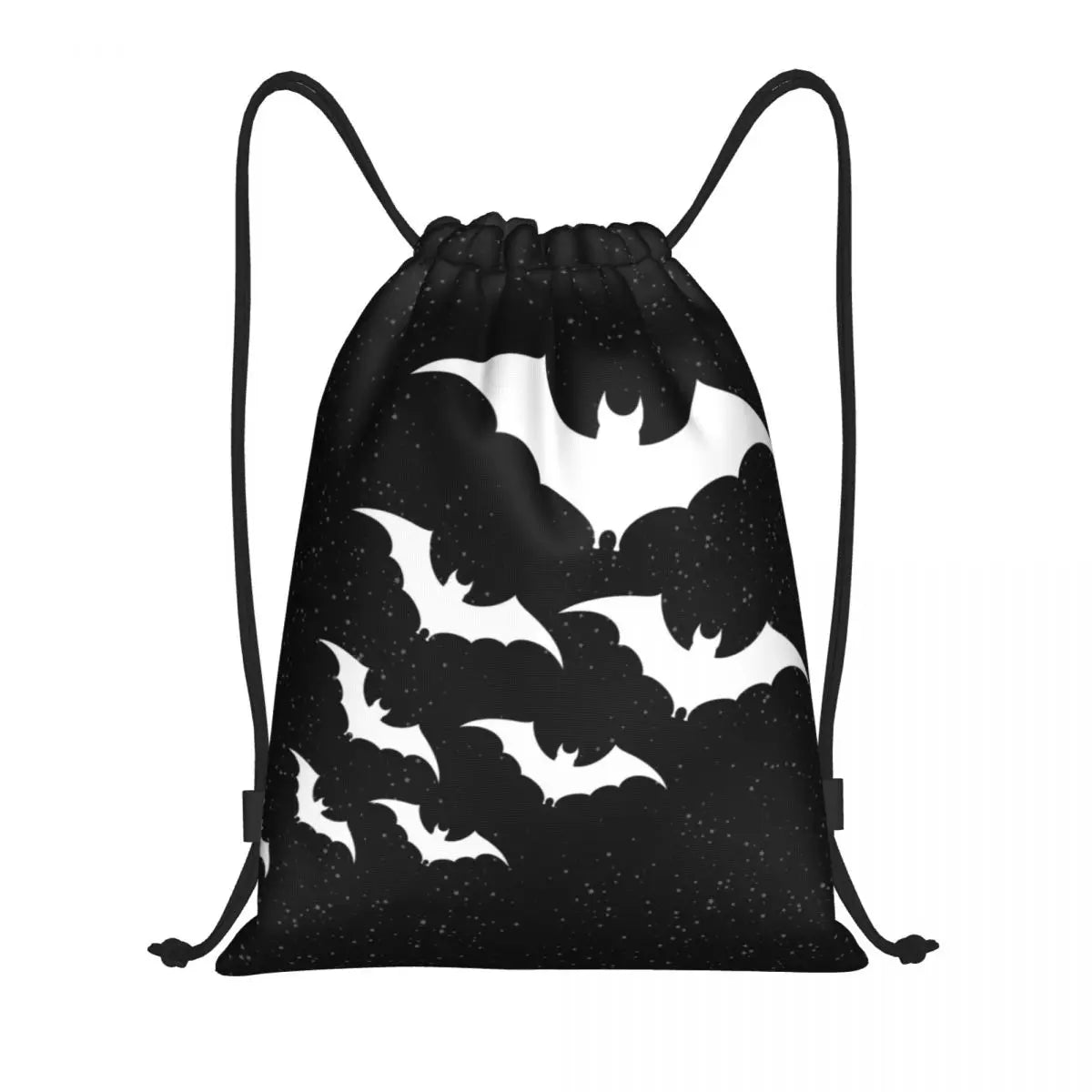 Raven Rage Halloween Gothic Crow Drawstring Backpack Bag for Women Men Halloween Witch Gothic Scary Crow Training Backpack