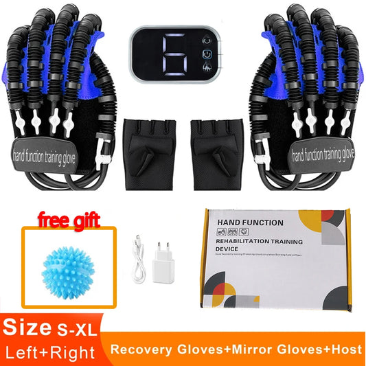 NEW!!!! Rehabilitation Robot Glove Hand Finger Training Gloves Stroke Hemiplegia Devices Rehabilitation Hand Function Recovery