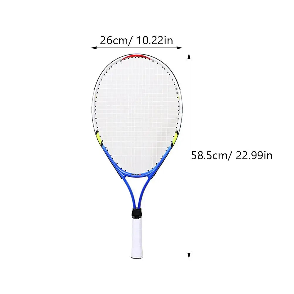 Adults/Junior 58.5cm Tennis Racket Tennis Racket Alloy Tennis Racket Tennis Rackets For Professional Tennis Racket Racquet Sports Oxford