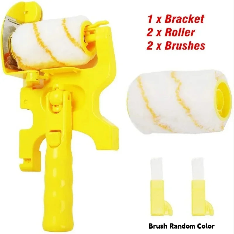 NEW Arrivals Multifunction Paint Brush Roller Corner Brushes Set Household Use Wall Decorative Professional DIY Painting Brush Handle Tool Windows Baseboards Wall Corner Set