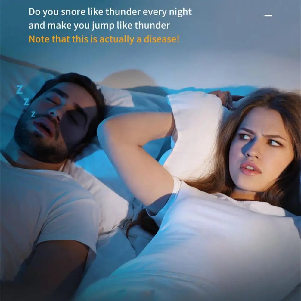 Anti Snore Device Smart Improve Sleeping Electric EMS sleep Apparatus Snoring Stopper and apnea USB Generation Pulse Technology