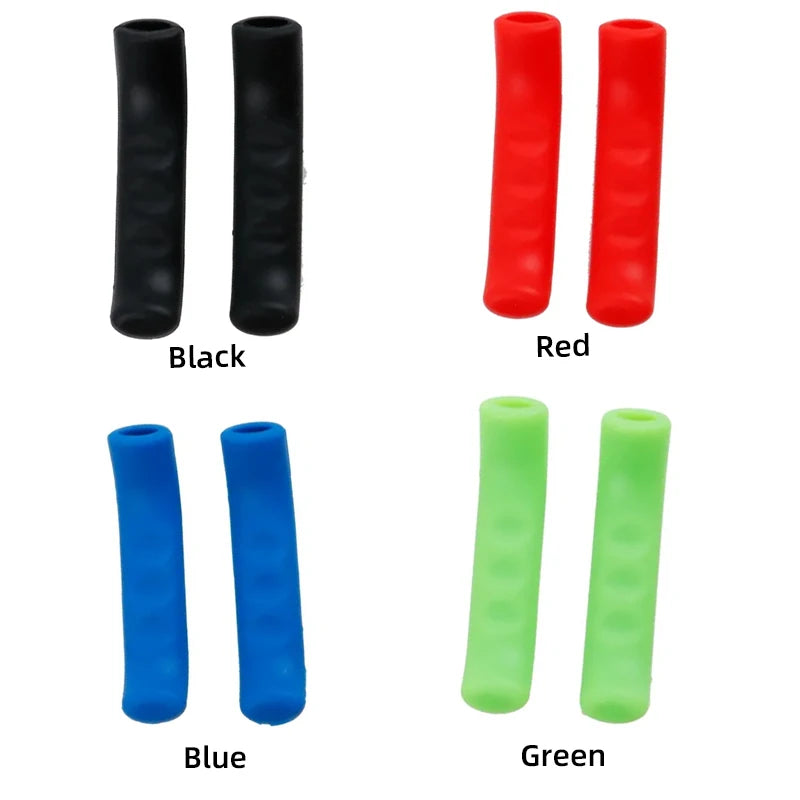 1Pair Bike Brake Lever Protective Silicone Bicycle Lever Grips Bicycle Brake Handle Cover Bicycle Accessories