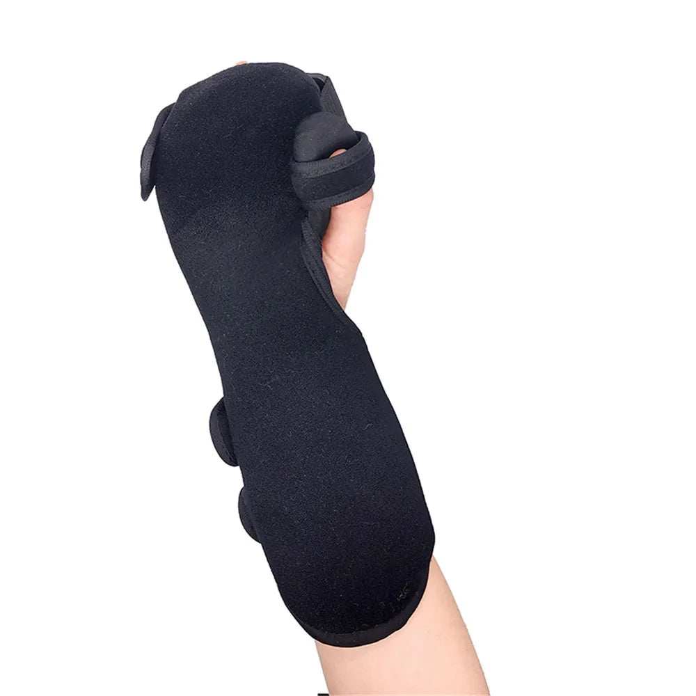 Stroke Hand Brace Support Adjustable Finger Night Hand Splint Support Orthopedic Wrist Rest Arthritis Tendonitis Rehabilitation Belt Medical Accessories