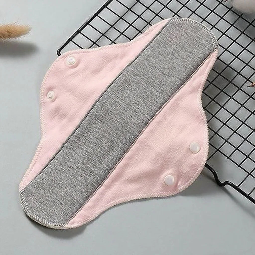 4 PCS Set Washable Incontinence & Sanitary Pads, Leak-Proof Waterproof Graphene Aseptic Technology for Women Period & Elderly Health Care Sets Hygiene Supplies