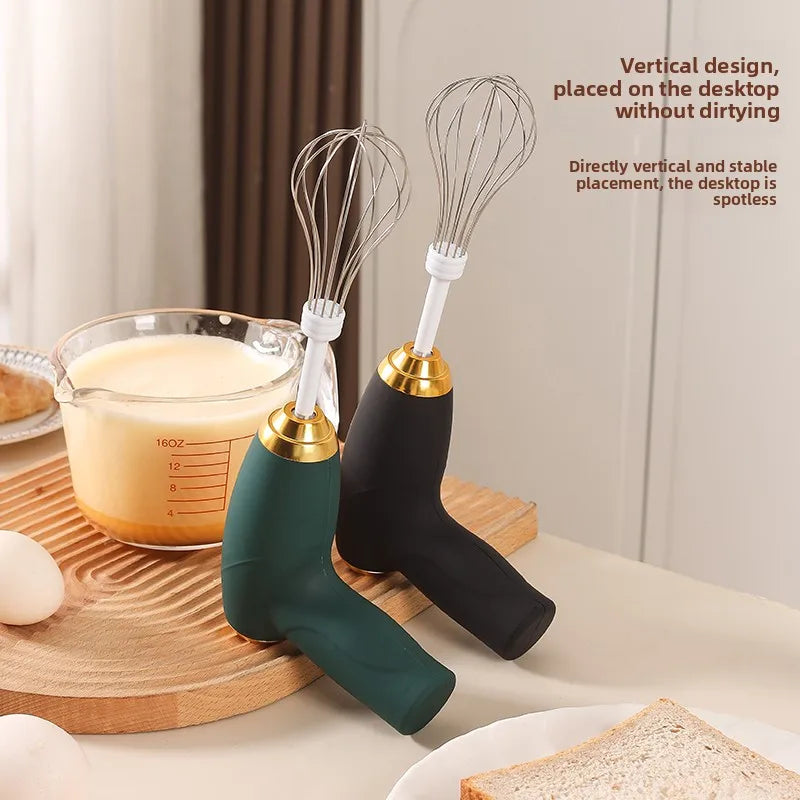 Electric Mixer, Milk Frother, Handheld Egg Beater, Portable Beverage Coffee Machine, Cake Cream Machine, Kitchen Batter Mixer Household Cooking Accessories Home Appliances