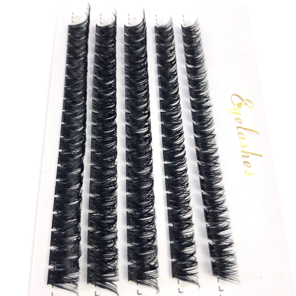 30D/50D/40D/60D/80D Eyelashes Bundles Natural Eyelash Extension 3D Russia Volume Individual Eyelash Cluster Makeup Tools Lashes