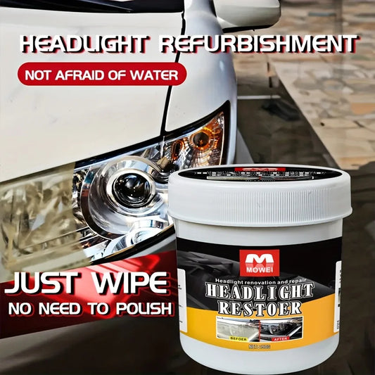 NEW Arrivals 150g Car Headlight Restoration Polishing Headlamp Scratch Remover Repair Cleaning Paste Remove Oxidation Headlight Polish Liquid Cars Accessories