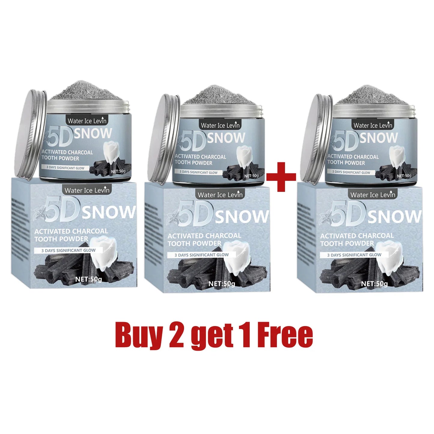5-10 PCS Set 5D Bamboo Charcoal Tooth Whitening Powder - Natural Whitening and Deep Cleaning for Men and Women, Fresh Breath Daily Toothpaste Oral Hygiene Accessories Dental Care Supplies
