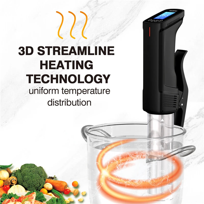 NEW 4 Types 1000W Wi-Fi Mobile Phone App Sous Vide Machine EU Plug Sous Vide Cooker APP Remote Control Recipes Alarms Timer For Cooking Home Appliances Kitchen Accessories