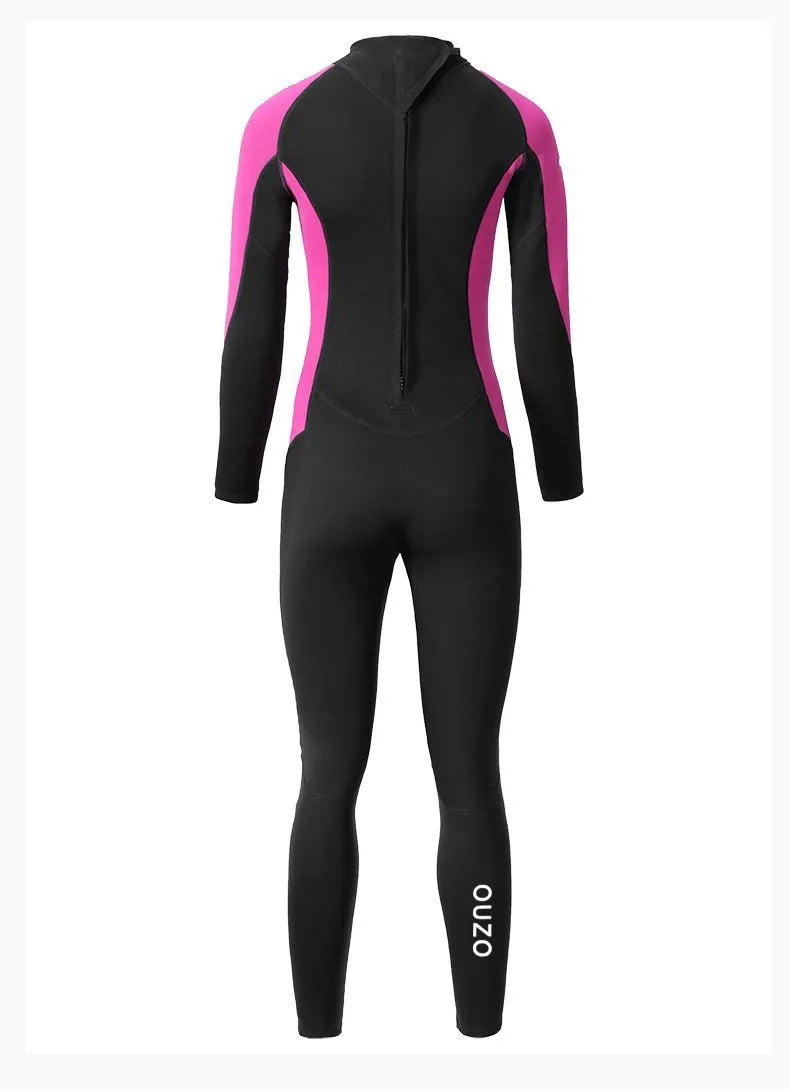 Neoprene Wetsuit Men Scuba Diving Full Suit Spearfishing Swimwear Snorkeling Surfing One Piece Set Winter Keep Warm Swimsuit