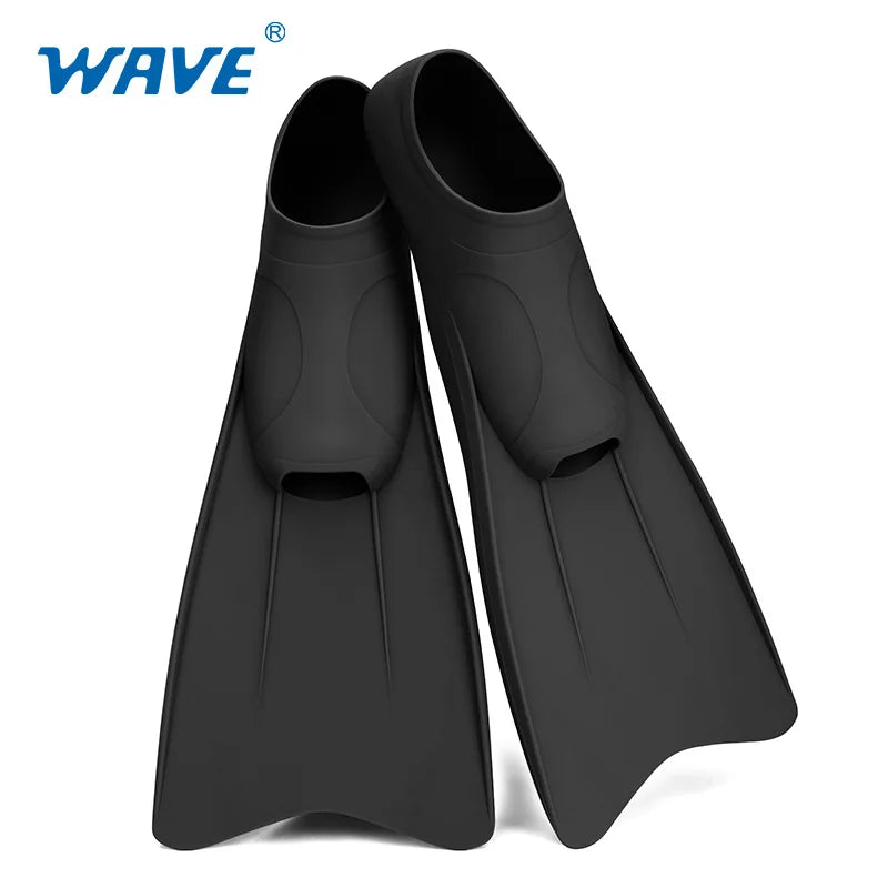 Adults and Kids 33-44 Size Professional Silicone Fins Swim Training Snorkel Short Diving Flippers Frog Shoes Men Women Breaststroke Free Snorkeling  Swimming Accessories Water Sports Supplies