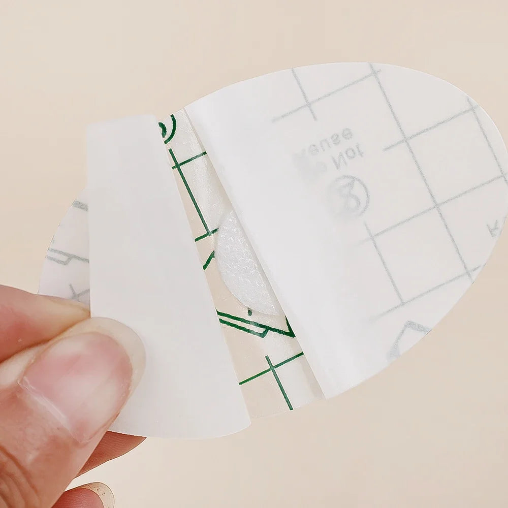 200Pcs Set Adults-Babies Disposable Waterproof Ear Stickers Adults Baby Shower Ear Pad Cover Salon Hairdressing Dye Shield Anti-Wear Heel Patch