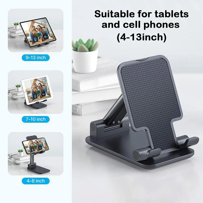 Mobile Phone Stand Desktop Lazy Bedside Universal Universal Support Stand Foldable and Hoisting Multi Function Telescopic Adjust