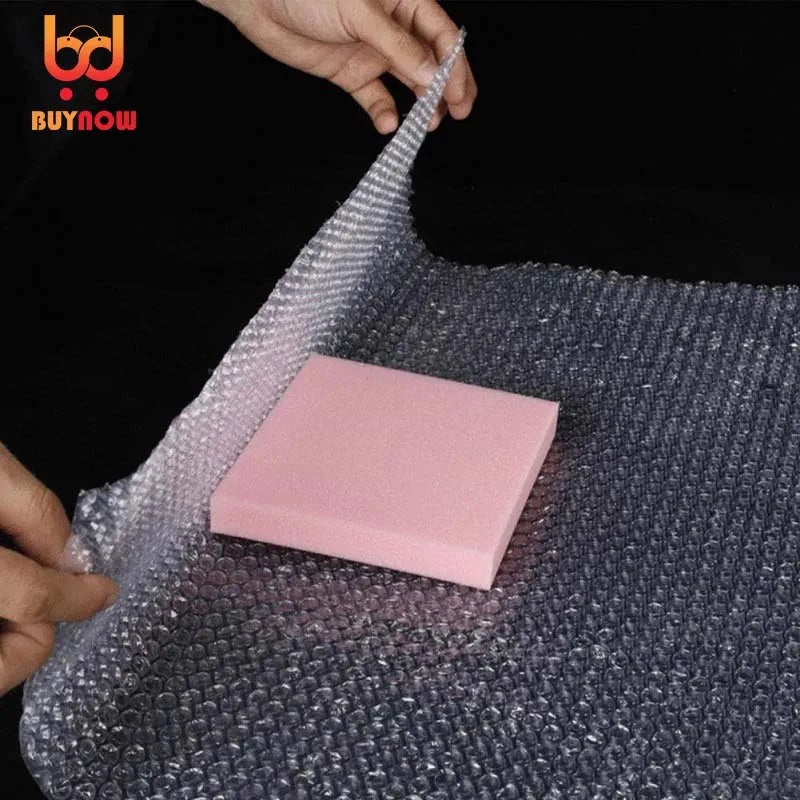 NEW Arrivals 3M 5M 10M 20M Roll Packaging Bubble Film Roll Thickened Anti Pressure Pad Express Mail Box Filler Fragile Packaging Bubble Film Travel Shipping Crush Resistance Package Roll