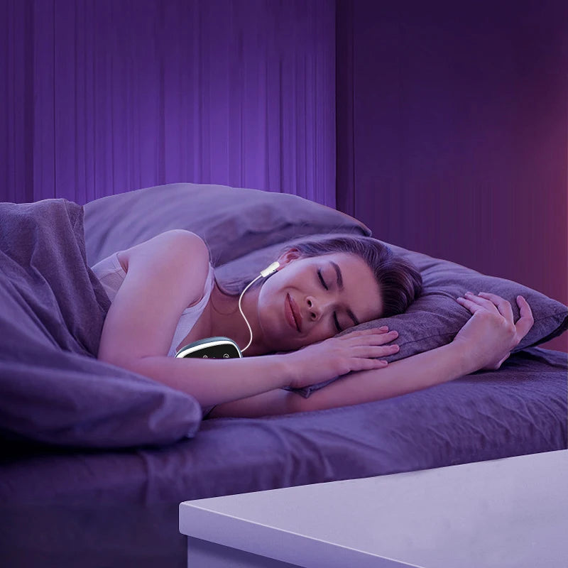 Effective Sleeping Aid Instrument Insomnia Device CES Therapy Sleep Helper EMS Anxiety Pressure Depress Relief Migraine Hypnosis Device Women Men Elderly Health Care Supplies