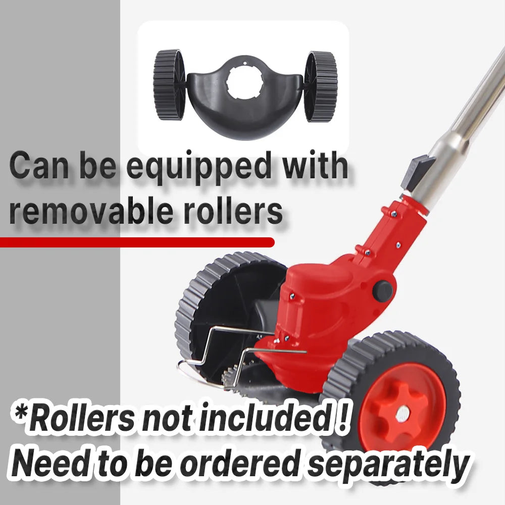 Foldable Power Lawn Mower, 180° Foldable, Easy to Store, with Mowing Wheel/Blade, One Battery and One Charger, Garden Power Tool