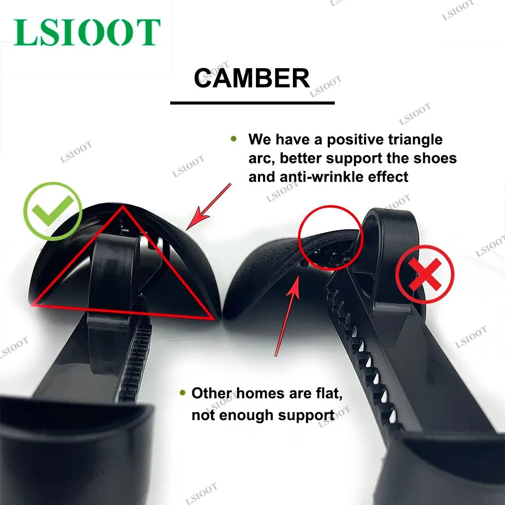 Plastic Shoe Stretcher Men Adjustable Shoe Trees for Men Portable Shoe Tree Shaper Stretchers Holder