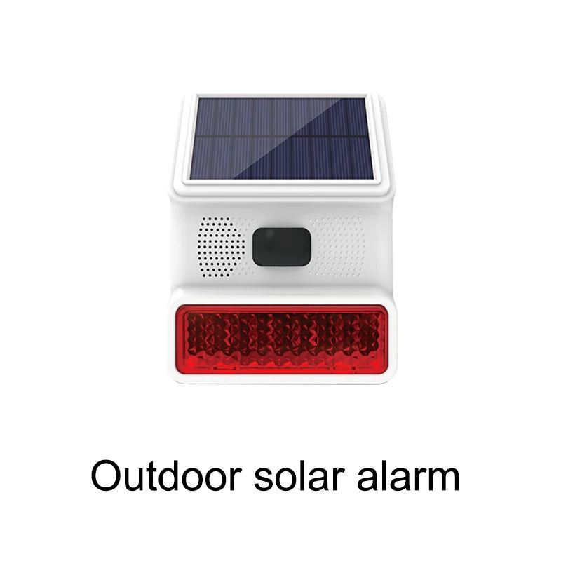 Home Residential TUYA APP Control Work Smart 4G WI-FI Alexa Google Voice Support Alarm Anti-Theft System for Home Indoor Outdoor Siren Wireless Security Alarm House Villa Smart Life Security Products
