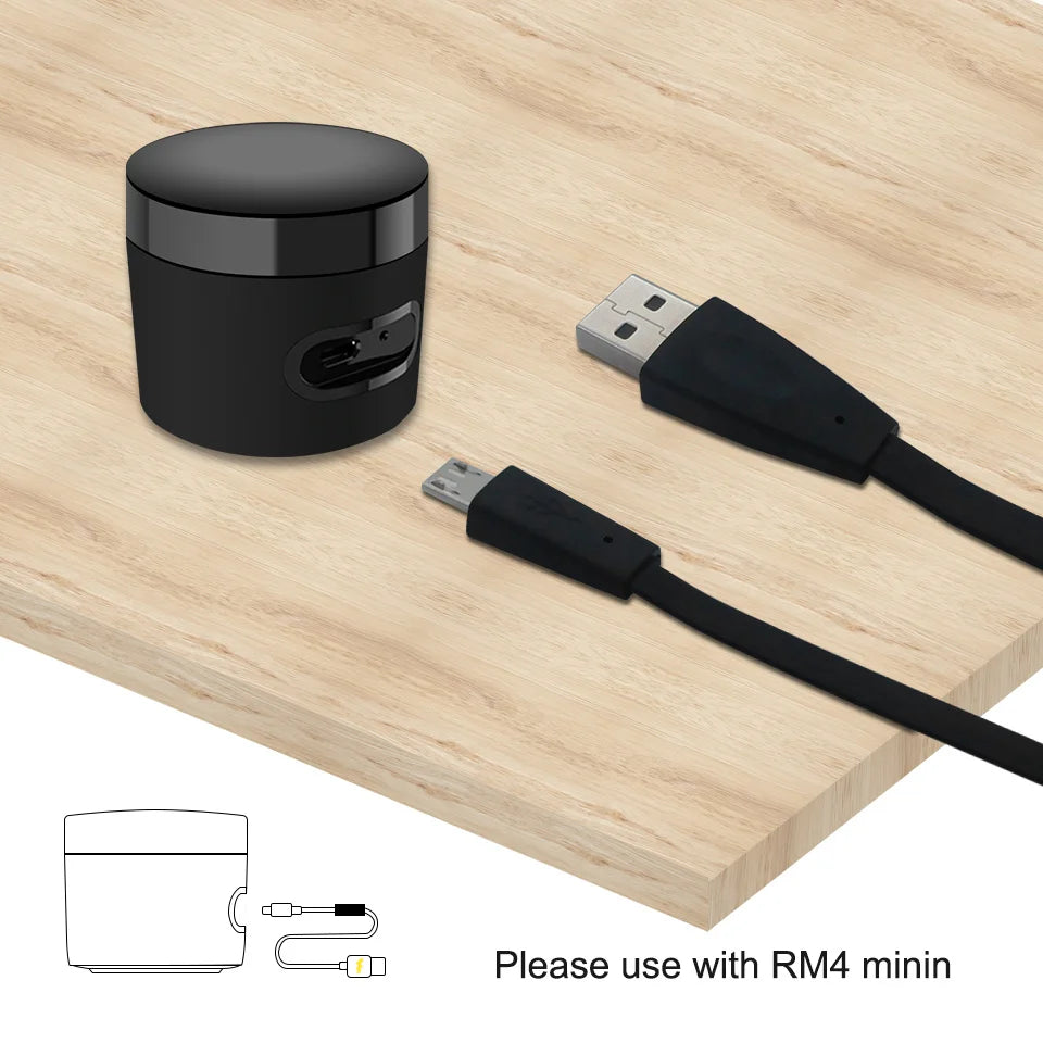 NEW UK Plug Rm4 Mini Smart Remote Control Infrared Universal IR Audio Video Smart Home work with Google Home Alexa Support