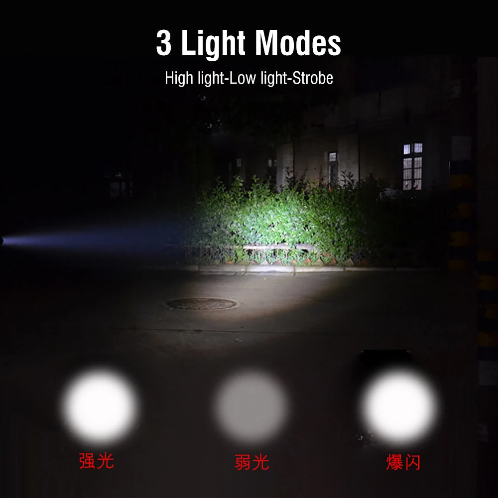 NEW Arrivals Top Quality Baseball Bat LED Flashlight Zoomable Self Defense Flashlight Aluminum Alloy Torch for Emergency  Anti Riot Tactical Lamp Car Women Men Outdoor Safety Security Supplies