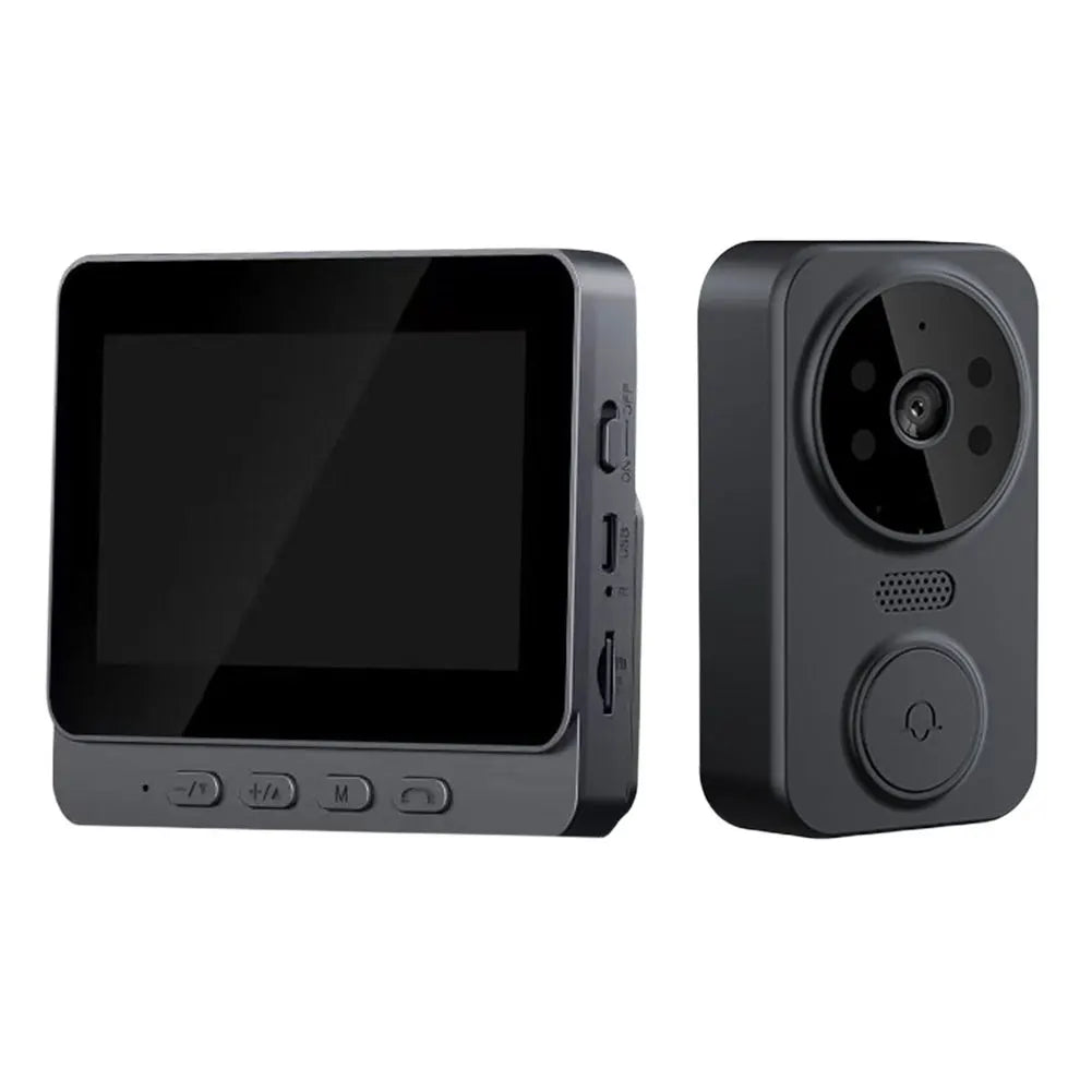 NEW Arrivals High Quality Door Eye Camera System 2.4G Wi-Fi 800mAh Battery Video Intercom Night Vision Door Cameras 4.3 Inch IPS Screen Digital Magic Door Eye Two-Way Intercom Home Security Devices Supplies