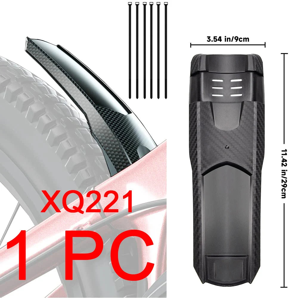 1PC Bike Fenders Mudguard Dustproof Cycling Splash Guard Universal Bicycle Mudguard Splash Proof Mountain Bike Bicycle Accessory