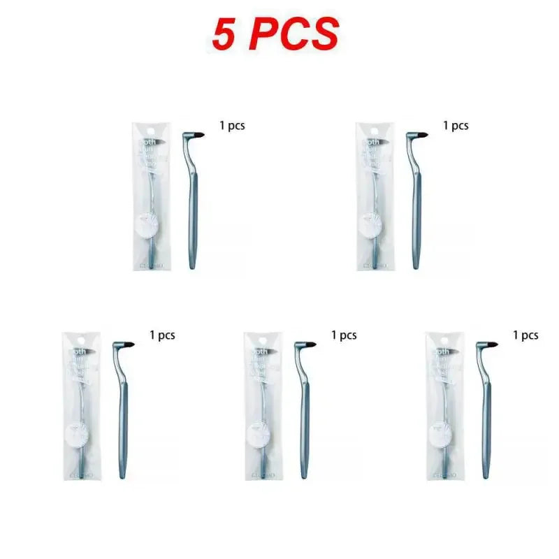 5 PCS Set Orthodontic Interdental Brush Toothbrush Stain Eraser Sponge Remove Tartar/Tea/Smoke Stains Oral Care Tools Tooth Stain Dental Tools Sets Oral Hygiene Supplies