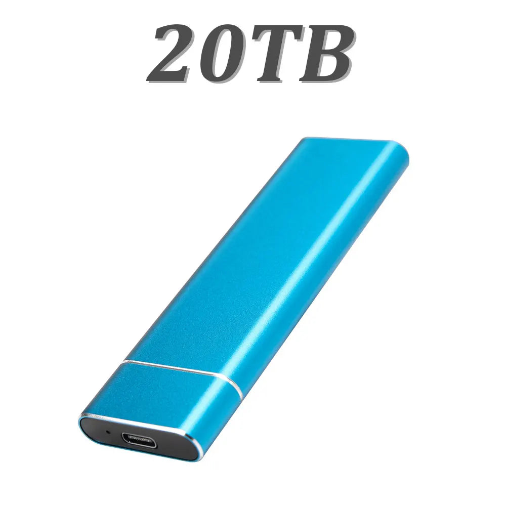 30/64TB High Speed Fast Transmission Travel Wireless Solid State Drive Original External Hard Drive Portable SSD Efficient Large Capacity External Hard Drive Suit PC Laptop Desktop Computer Accessories