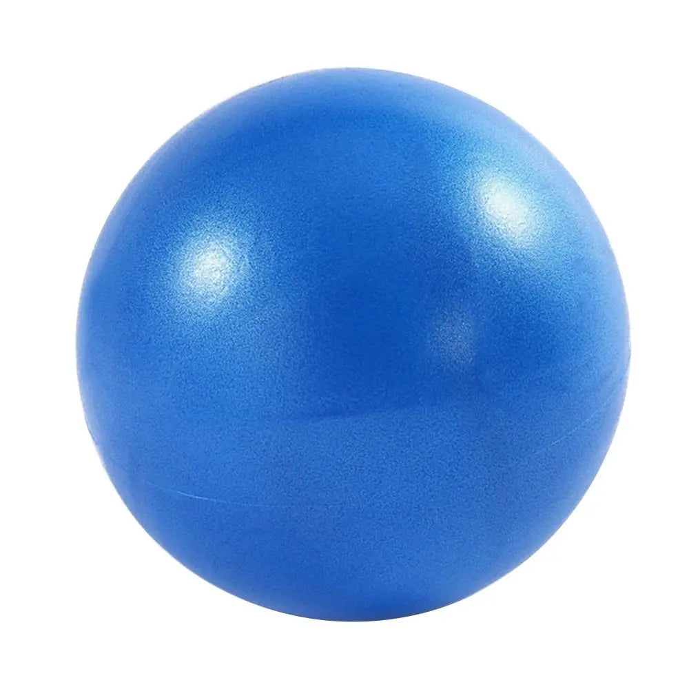NEW Arrivals 25cm Mini Yoga Ball Soft Pilates Exercise Gym Ball PVC Non Slip Home Training Balance Stability Inflatable Straw Easy Inflation Home Indoor Exercise Gym Sports Supplies