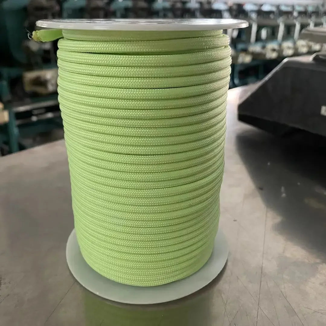 8 Colors Reflective Warning Rope Fluorescent Fiber Rope Night Glow Anti-Counterfeit Rope 4mm 6mm 8mm Colorful Clothing Accessories