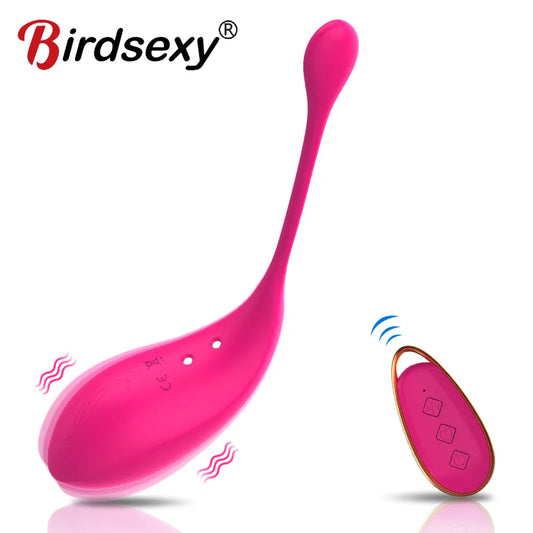 Powerful Wireless Remote Control Vibrating Egg Sex Toys Female Wearable G-Spot Vibrator Love Egg Jump Goods for Adults 18 Women