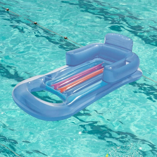 NEW Arrivals Inflatable Floating Row Air Mattresses Swimming Water Pool Beach Sea Inflatable Water Sleeping Bed Lounger Chair Water Hammock Swimming Sports Supplies