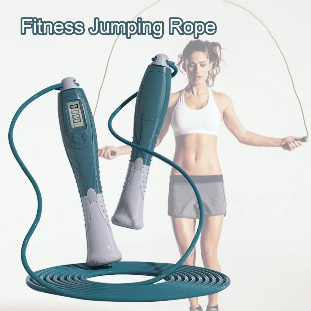 NEW Arrivals Indoor Outdoor Electronic  Jump Rope with Non-Slip Handle Digital Display Counting Tangle-Free Skipping Rope Fitness Equipment for Men Women Sports Accessories