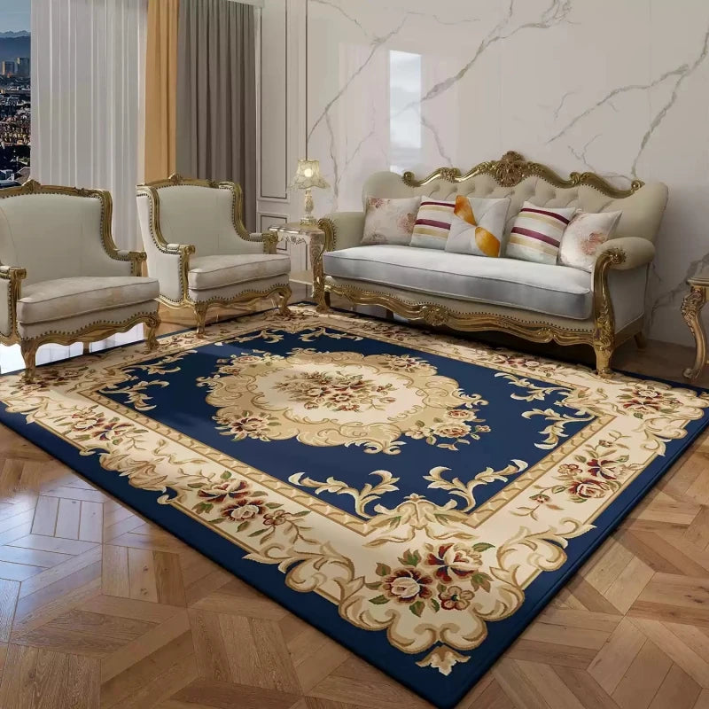 NEW Arrivals Turkey Persian Bohemian Crystal Velvet Large Carpet Living Room Bedroom Sofa Door Mat Decorated Non-Slip Floor Carpet