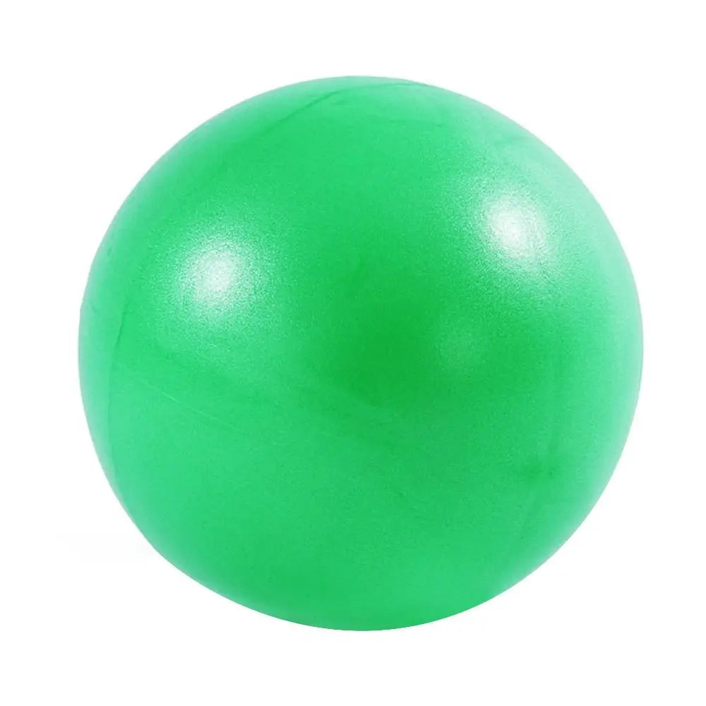 NEW Arrivals 25cm Mini Yoga Ball Soft Pilates Exercise Gym Ball PVC Non Slip Home Training Balance Stability Inflatable Straw Easy Inflation Home Indoor Exercise Gym Sports Supplies