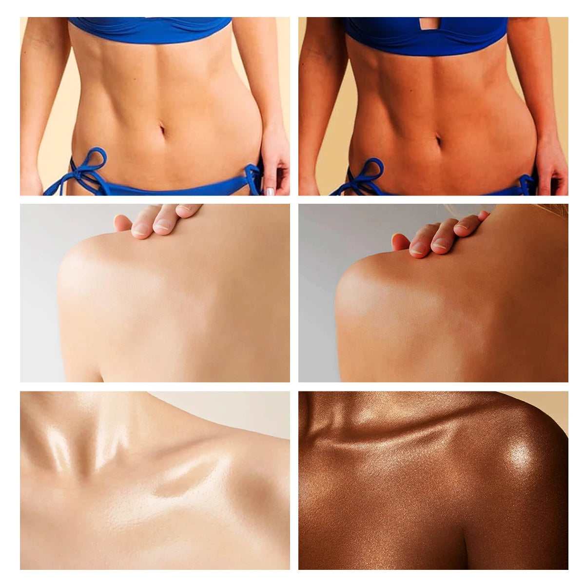 120ml Summer 4fl.Oz Tanning Lotion Can Hydrate and Moisturize, Quickly Tan, Beach Sun Protection Present Bronze Color, Make Skin Moisturized and Shiny Women Skin Care Supplies Korean Products