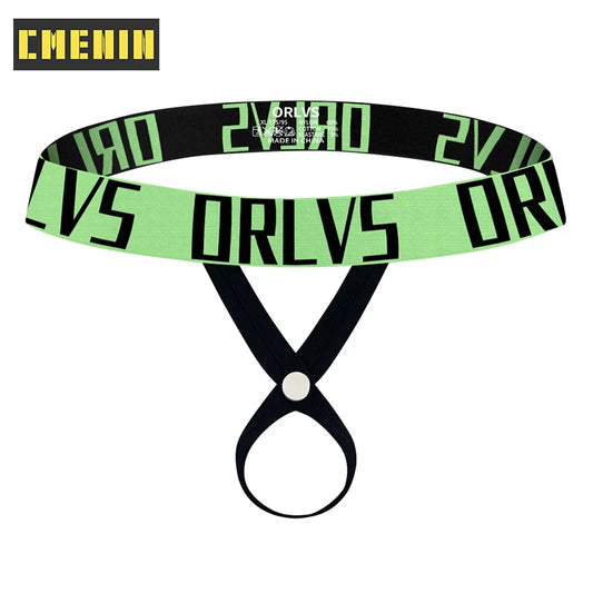 Adult CMENIN Sexy Men Thongs Jockstrap Gay Panties Men Lingerie G String Homme Briefs Underpants Breathable Penis Suspensor Underwear