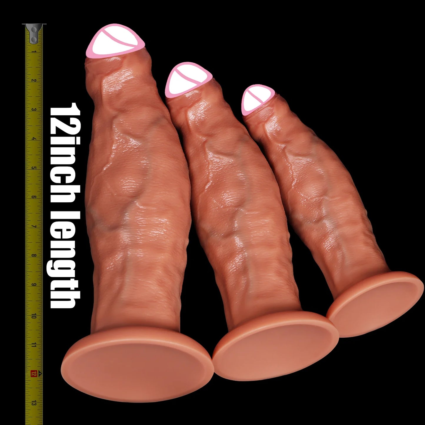 Realistic Dildos Soft Silicone Penis with Suction Cup Adult Sexy Toys for Woman Deep stimulation Vagina Anal Massage Stimulator