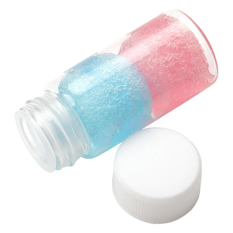 NEW Yellow Red Eyelash Tweezers Cleaner Lash Glue Extension Supplies Cleaning Sponge Eyelashes Glue Remover Tweezers Cleaner Makeup Tools