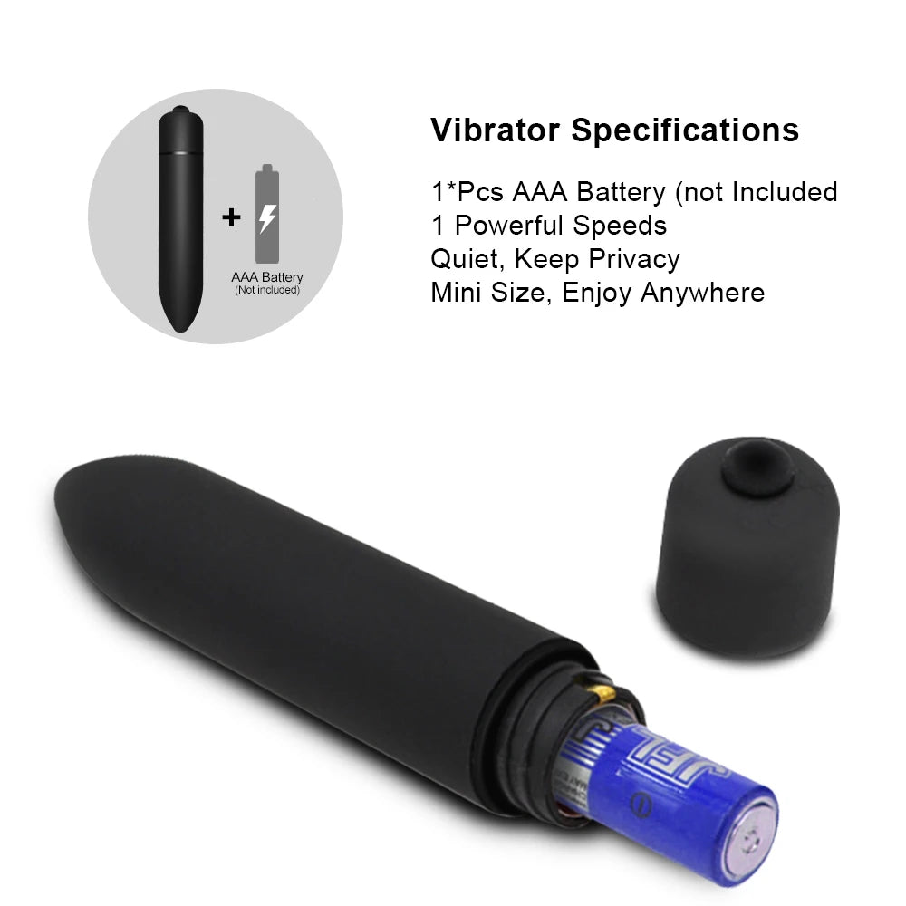 10 Speed Mini Bullet Vibrator for Women G Spot Vagina Clitoris Stimulator Dildo Female Sex Toys for Masturbation Adult 18