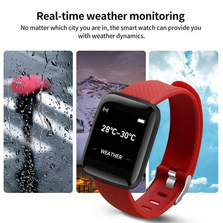 NEW Smartwatch Men Women Sport  Wrist Watches Smart Watch Message Fitness Monitor Bracelet Birthday Gift Electronic Clock For Android IOS