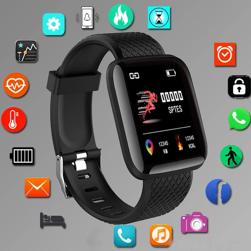 NEW Smartwatch Men Women Sport  Wrist Watches Smart Watch Message Fitness Monitor Bracelet Birthday Gift Electronic Clock For Android IOS