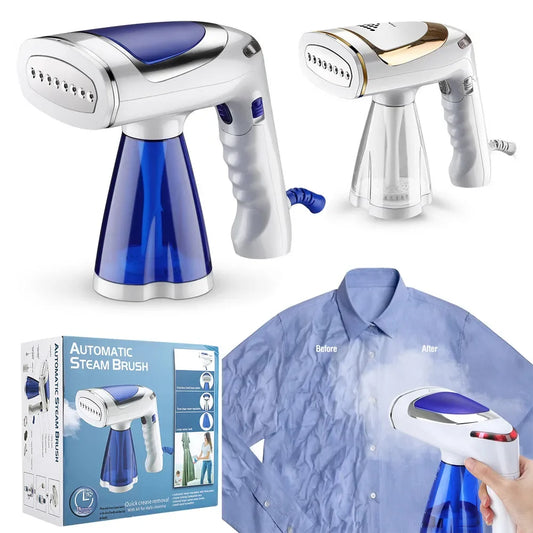 NEW UK/US/EU/AUS Plug Handheld Garment Steamer for Clothes 1600W Powerful Electric Steam Iron Foldable Portable Traveling Clothes Steamer Home Travel Hotels Clothing