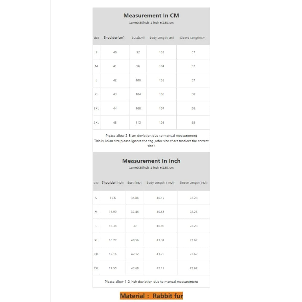 New S-3XL  Real Fox Fur Women Coat Autumn Winter Luxurious Fur Thickened Warm Hooded Real Rabbit Fur Coat Women Long Natural Fur Coat Winter Snow Streetwear Outerwear Coats Female Ladies Girls Luxury Fashion Clothing