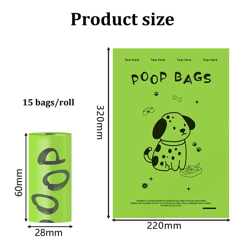 300/600 PCS Set (20-40 Rolls) EPI Biodegradable Dog Poop Bags Lavender Scented Pet Poop Bags With Holder Extra Thick Leakproof Dog Poop Bags With Dispenser Pets Outdoor Cleaning Supplies