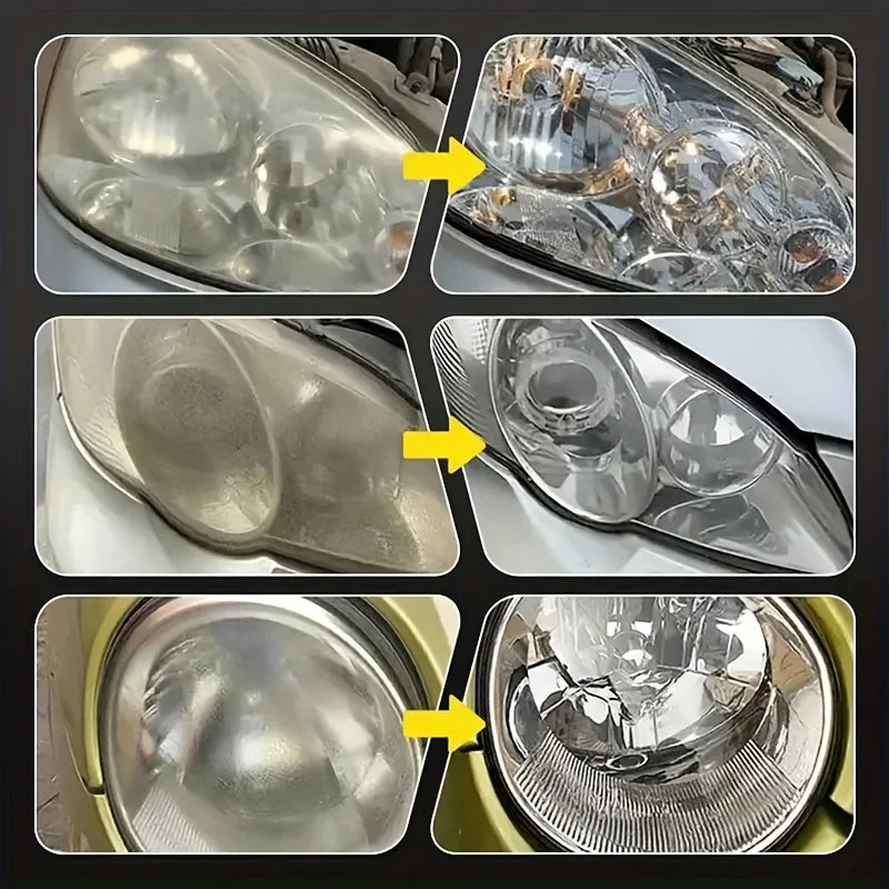 100gr Car Headlight Restoration Polishing Kit - Scratch Remover & Oxidation Cleaner Repair Paste for Headlamp Assembly Car Accessories